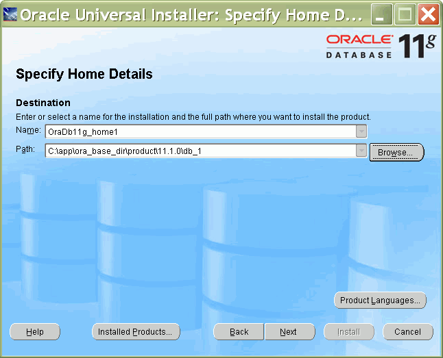 Description of cpinstall2.gif follows Description of cpinstall2.gif follows