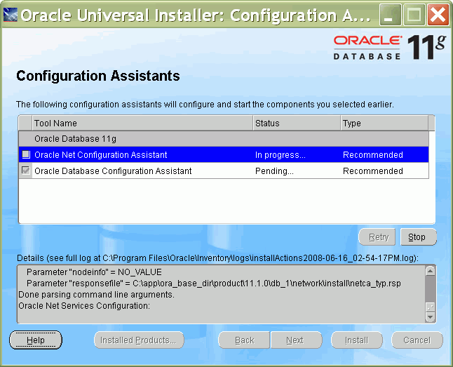 Description of install7.gif follows Description of install7.gif follows