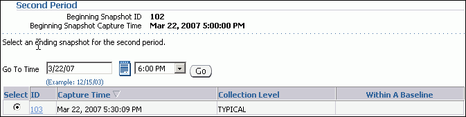 Description of awr_snapshot2_end2.gif follows Description of awr_snapshot2_end2.gif follows