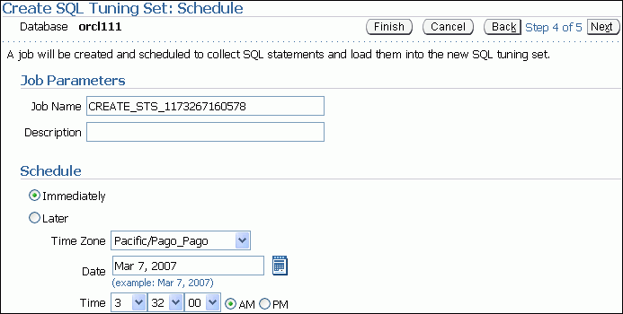 Description of sts_schedule.gif follows Description of sts_schedule.gif follows
