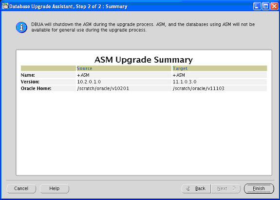 Description of asm_dbua03.jpg follows Description of asm_dbua03.jpg follows