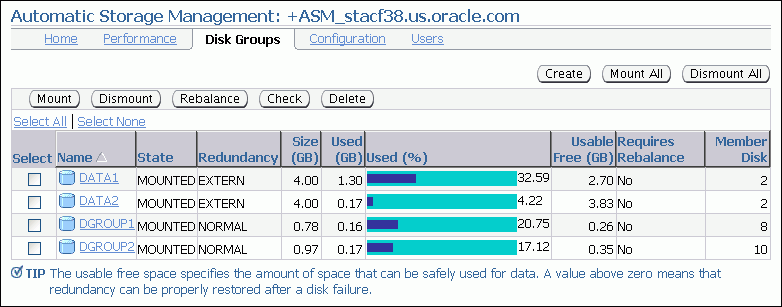 Description of asm_admin_page_11g_b4.gif follows