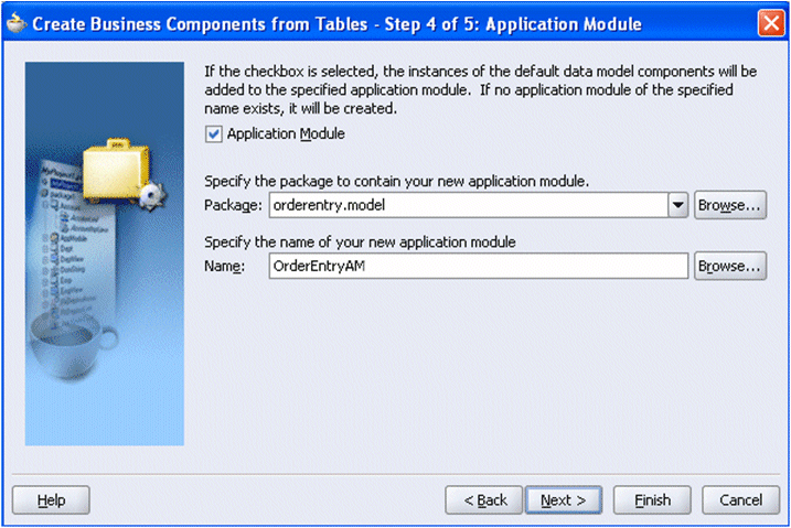 application module