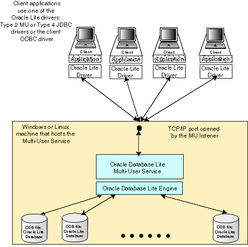 Multi-User Service diagram