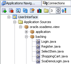 Application Sources folder in ViewController project