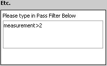 p chart pass filter