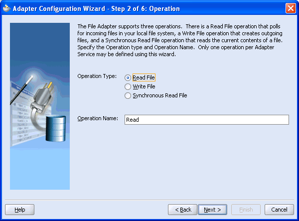 Adapter Configuration Wizard
