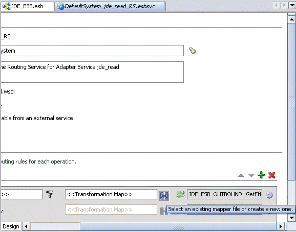 Routing Rules window