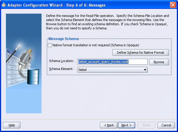 Adapter Configuration Wizard