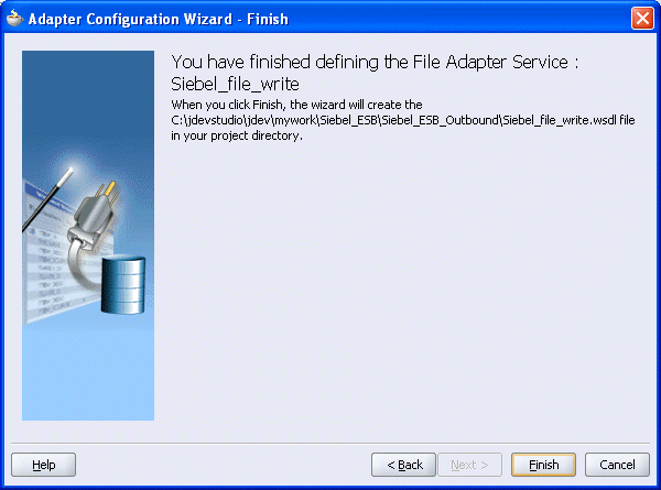Adapter Configuration Wizard