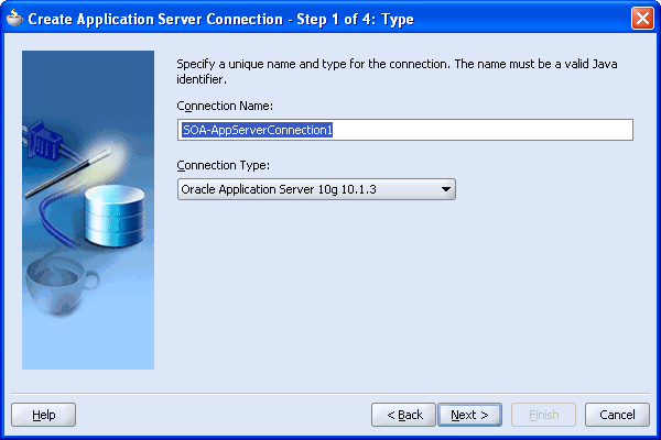 Application Server Connection Wizard