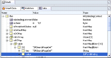 This image shows a matching page definition in variable 1