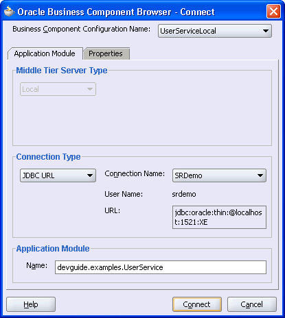 Image of Business Component Browser