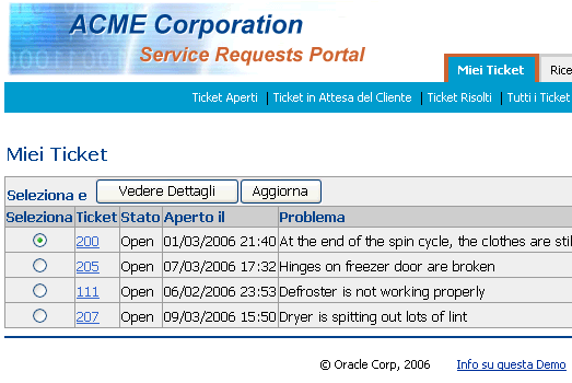 SRList page using the German locale displays text in German