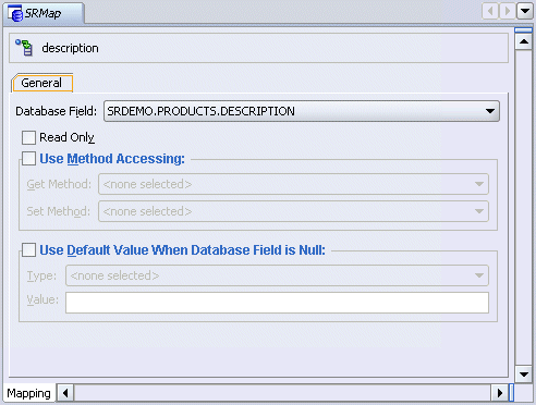 welcome screen from Creating Java Objects from Tables wizard