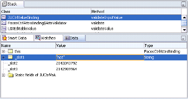 This image shows the variable slot1 has the value not.