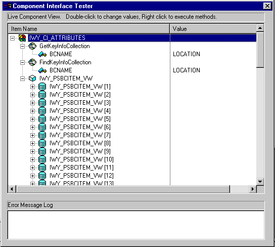 Component Interface Tester - exposed key properties Component Interface Tester - exposed key properties