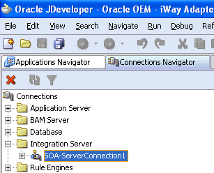 Integration Server connection added Integration Server connection added
