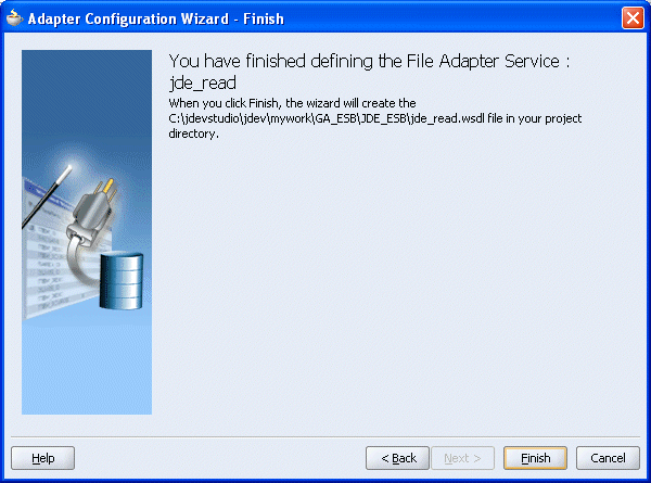 Adapter Configuration Wizard Adapter Configuration Wizard