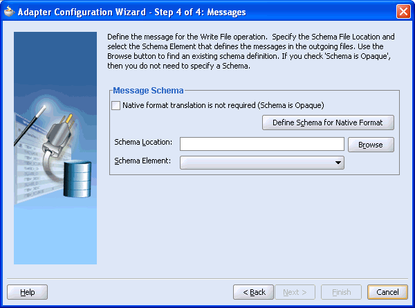 Adapter Configuration Wizard Adapter Configuration Wizard