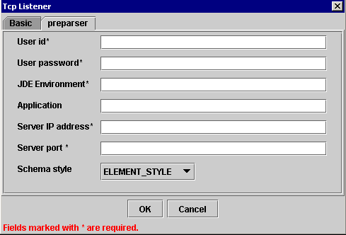 User tab