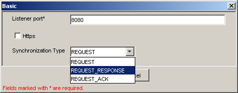 Basic dialog box