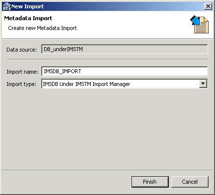 The selected IMS/DB