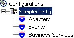 Adapters, Events, and Business Services nodes Adapters, Events, and Business Services nodes