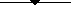 Horizontal line with downward pointing arrow in center Horizontal line with downward pointing arrow in center