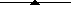 Horizontal line with upward pointing arrow in center Horizontal line with upward pointing arrow in center