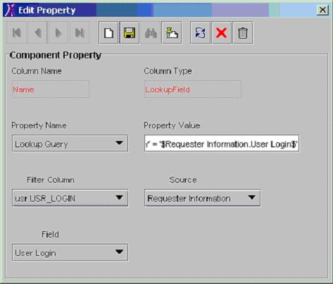 Edit Property Window.