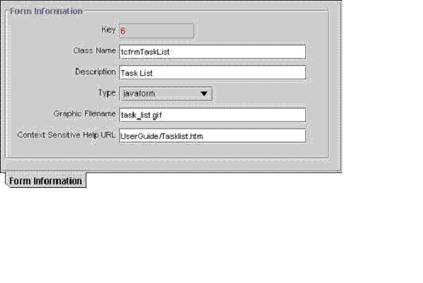 Form information form