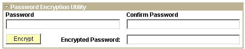 Password Encryption Utiility