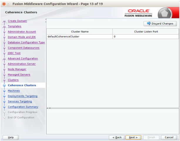 Coherence Clusters Window