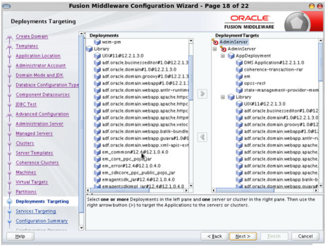 Deployments Targeting Window