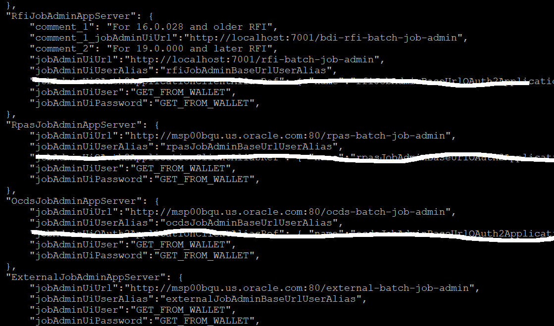 json snippet