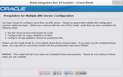 Prerequisites for Multiple JMS Server Configuration