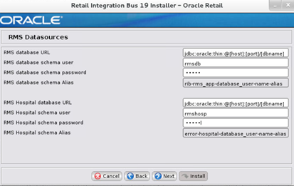 Screen: RMS Datasources