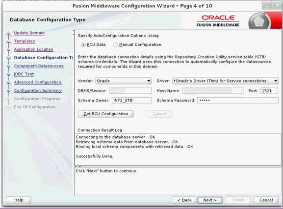Application Location Step