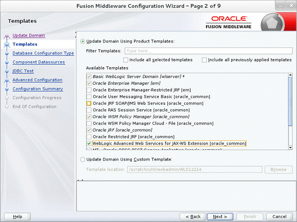 Upgrade Existing Domain