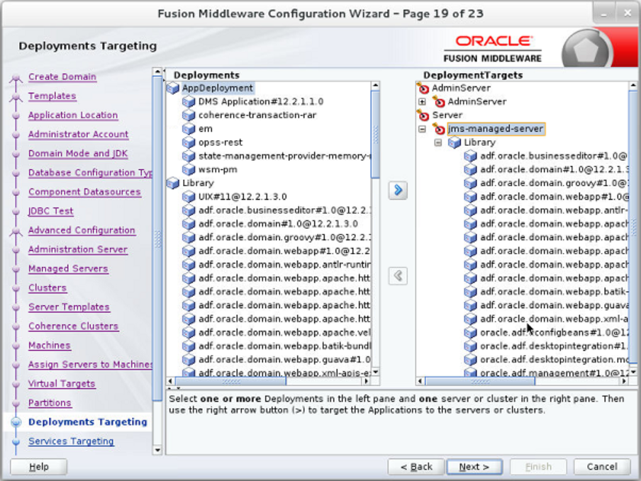 Target ADF Libraries