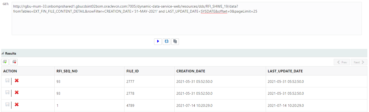 Filtering the DATE Column