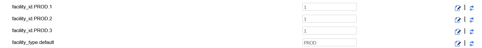 facility_id and facility_type Properties