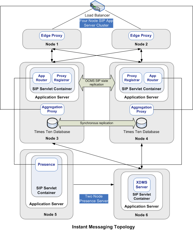 Graphic of six node IM