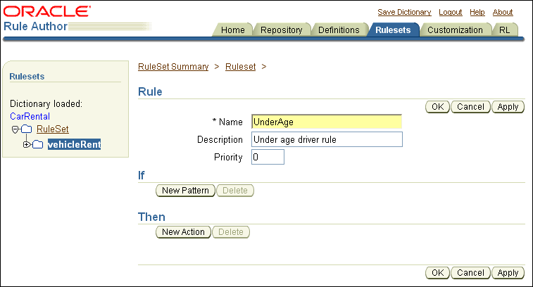 Rule Author Rule Page