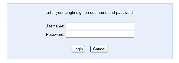 Rule Author Login Page.