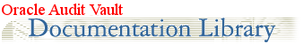 Oracle Audit Vault