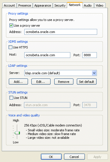 Configuring a Proxy Server