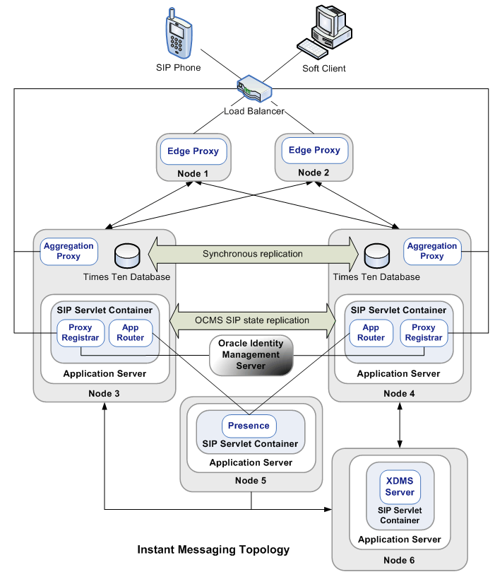Graphic of six node IM