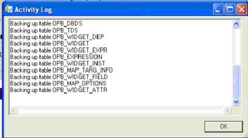 This image is an example of the populated screen.